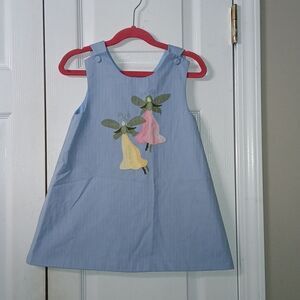 Chocolate Soup vintage pixie fairies sleeveless dress  Sz 4 NWOT